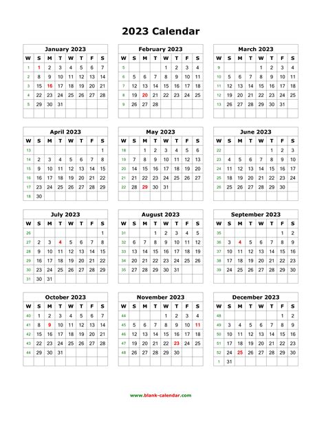 2023 yearly calendar one page|yearly free printable calendar 2023.